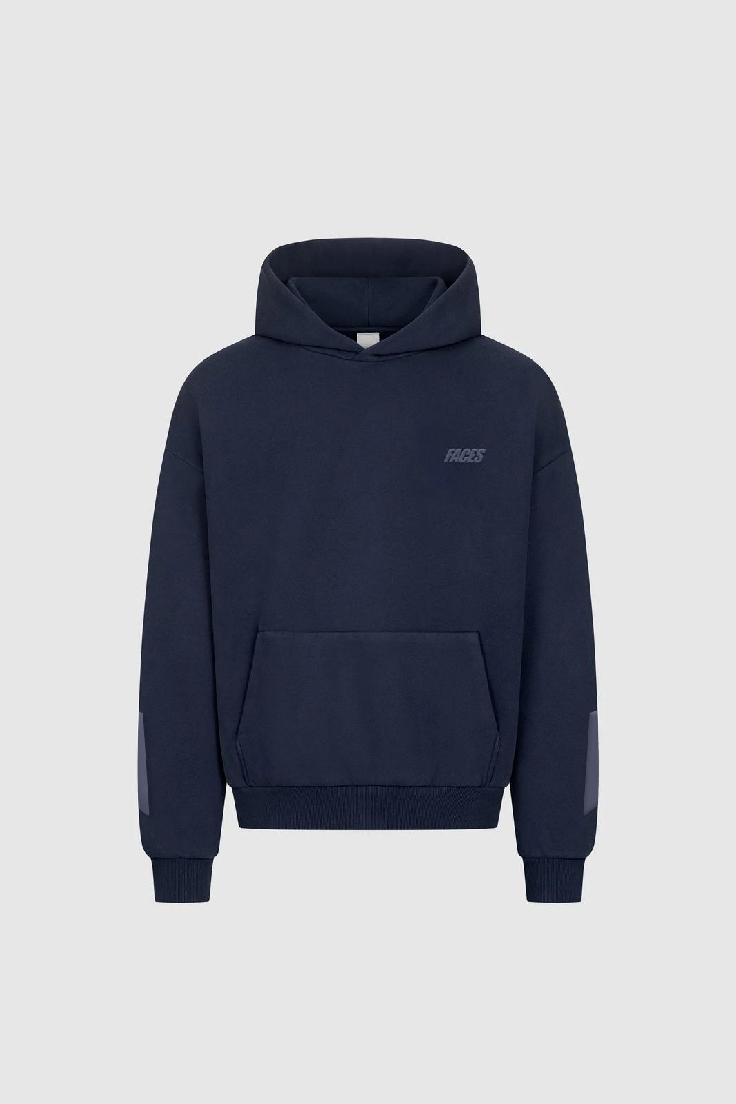 Faces Hoodie Navy Blue