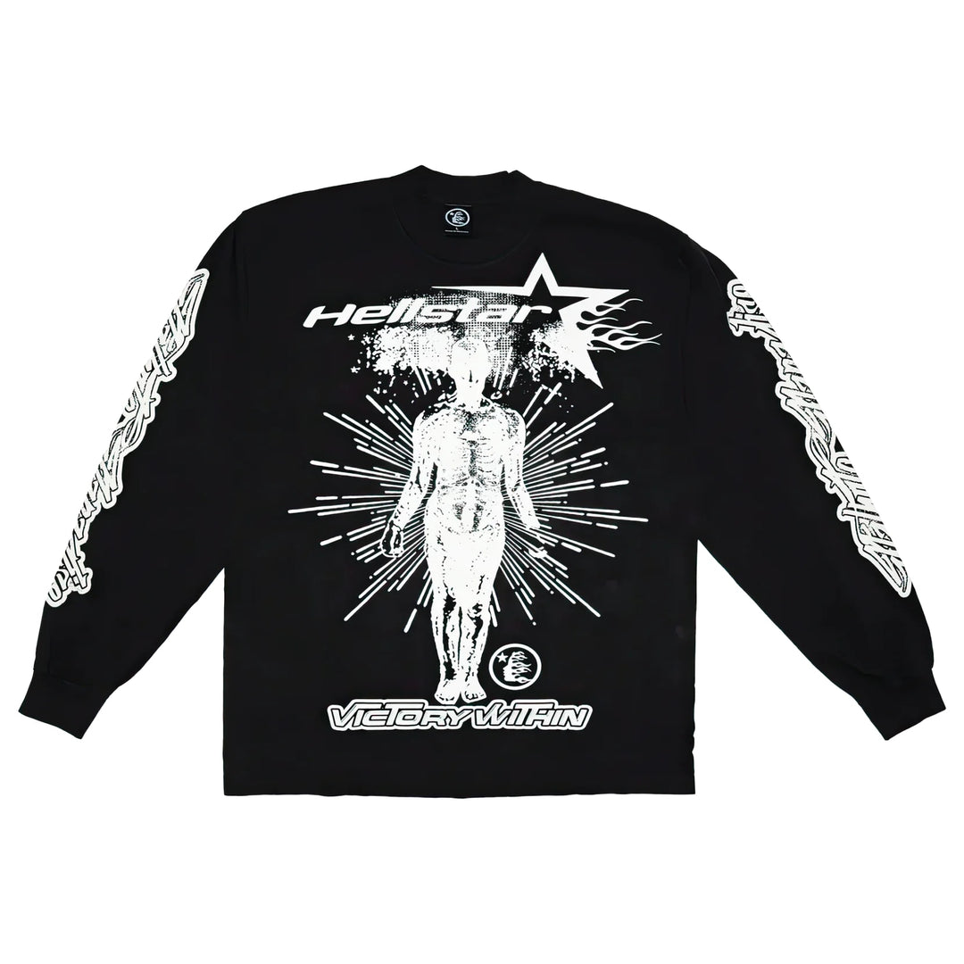 HELLSTAR Inner Star LS Tee Black