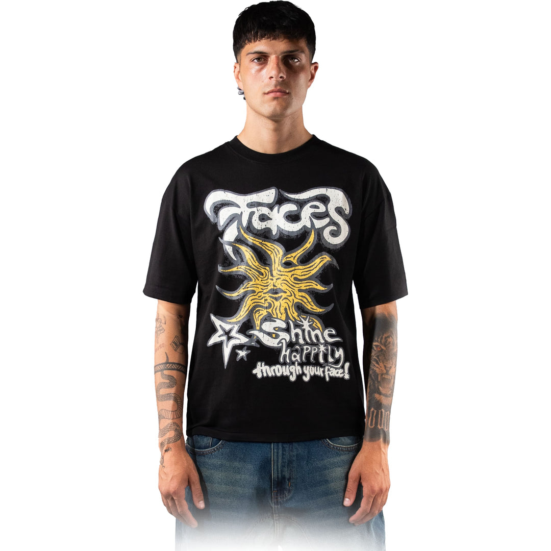 FACES Vintage Sun Shirt Black