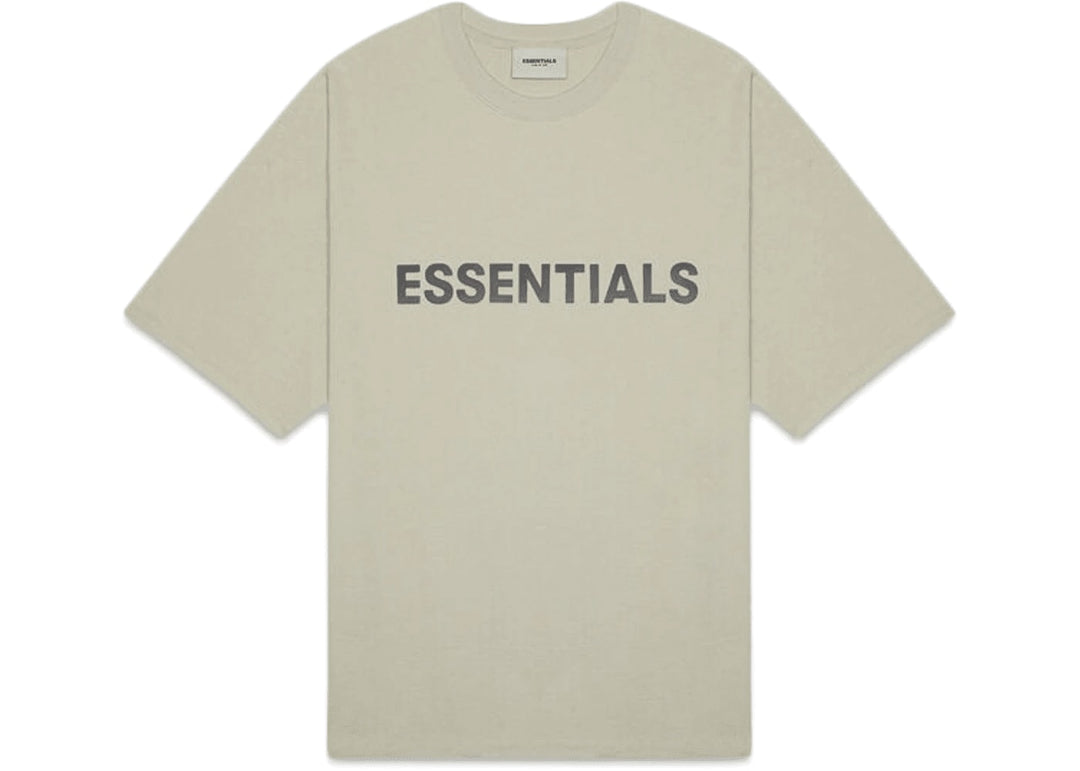 Fear of God Essentials Boxy T-Shirt Applique Logo Moss