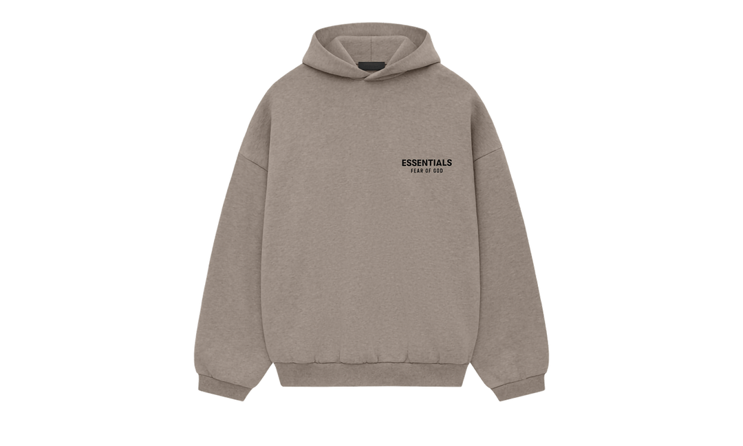Fear of God Essentials Fleece Hoodie (FW24) Heather Gray