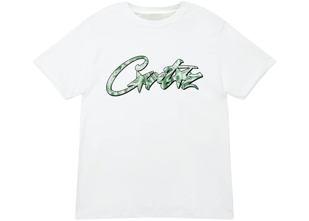 Corteiz Dollar Tee White
