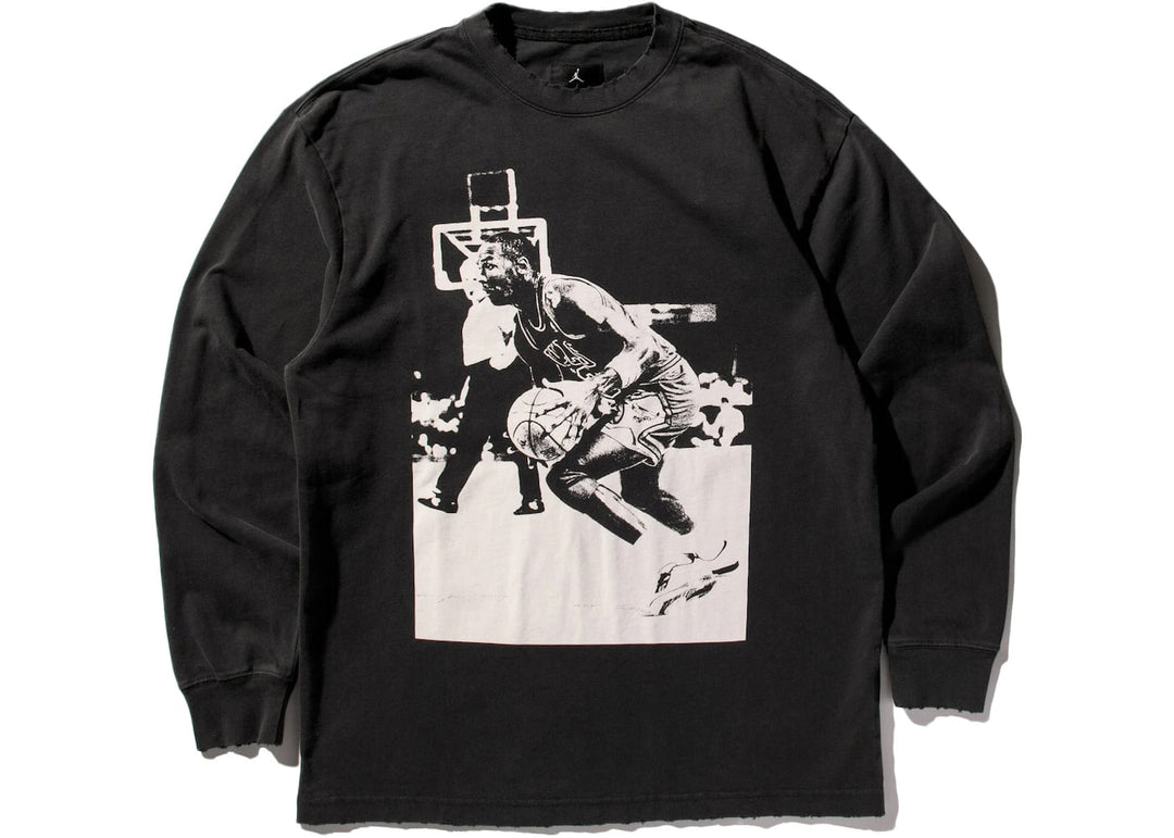 Jordan x Union M J L/S T-Shirt Off Noir