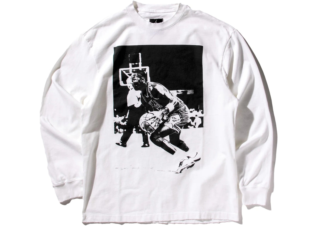 Jordan x Union M J L/S T-Shirt White