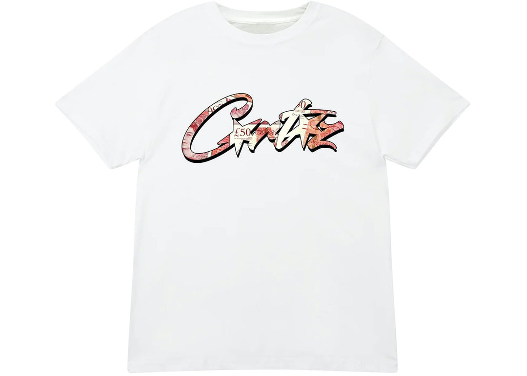 Corteiz Money On My Mind Tee White