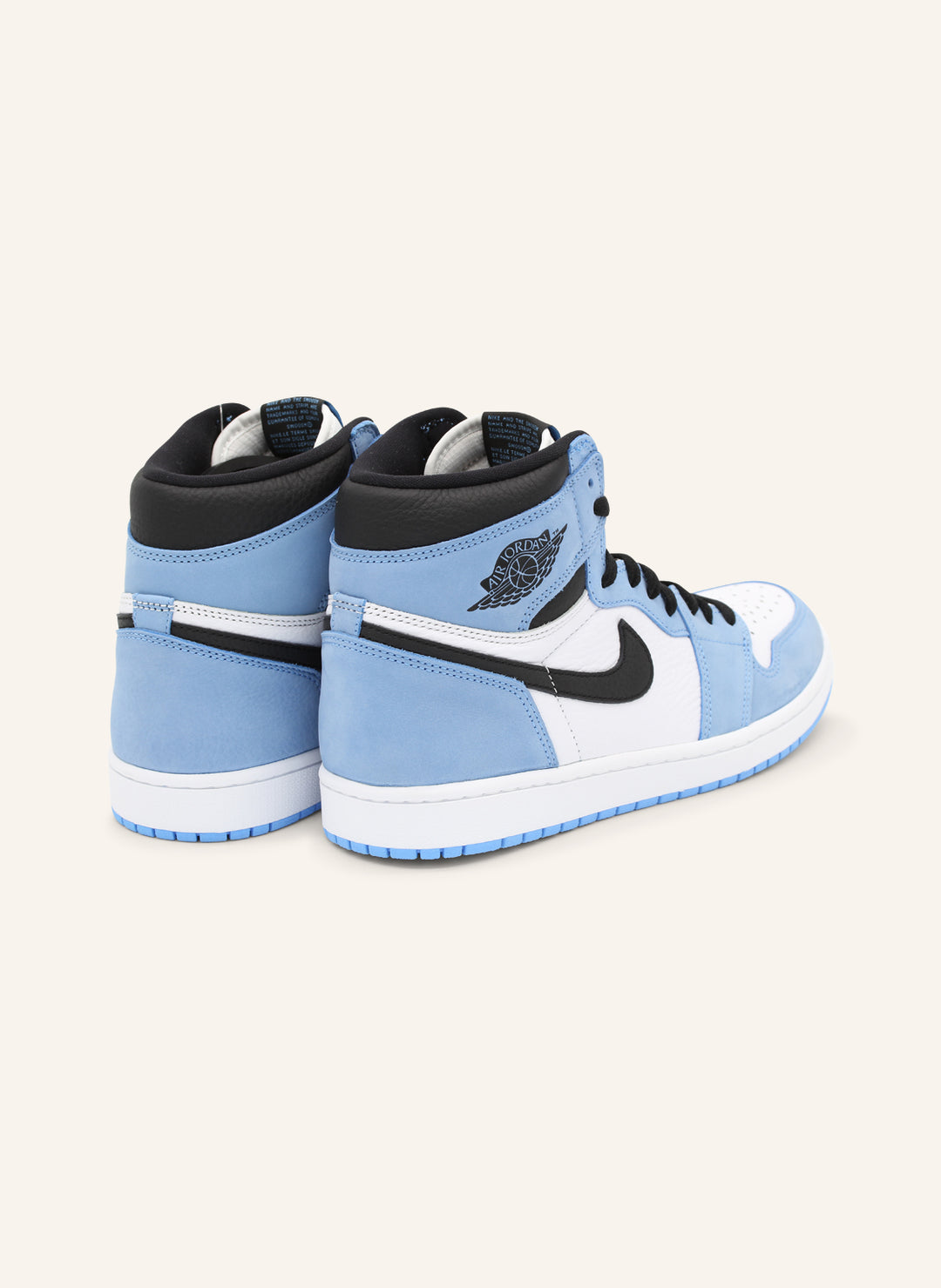 Jordan 1 Retro High White University Blue Black (GS)