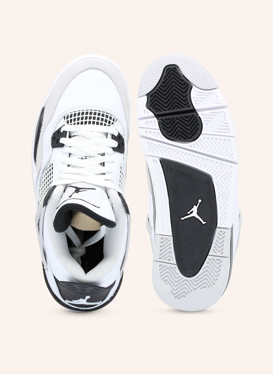 Jordan 4 Retro Military Black (GS)