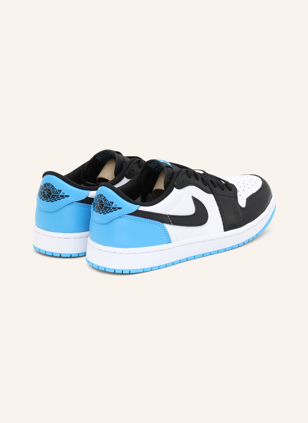 Jordan 1 Retro Low OG Black Dark Powder Blue