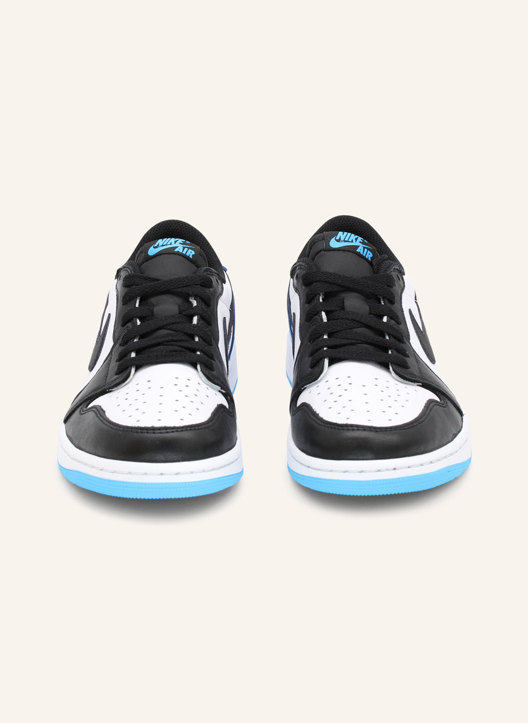 Jordan 1 Retro Low OG Black Dark Powder Blue