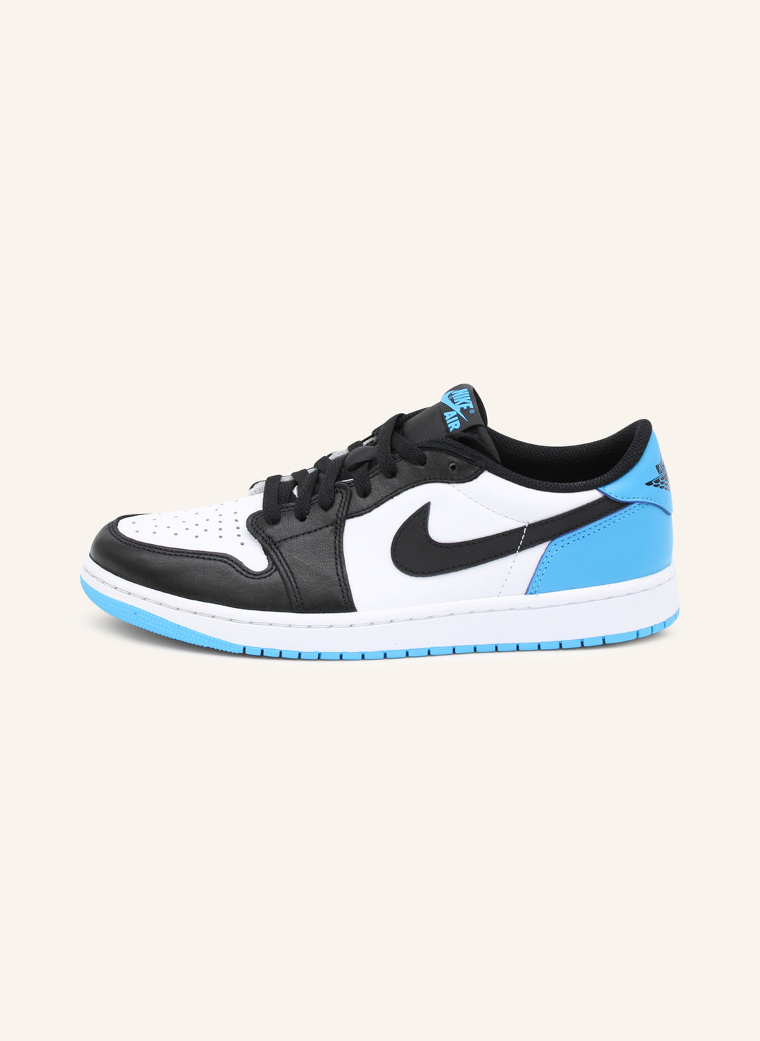 Jordan 1 Retro Low OG Black Dark Powder Blue