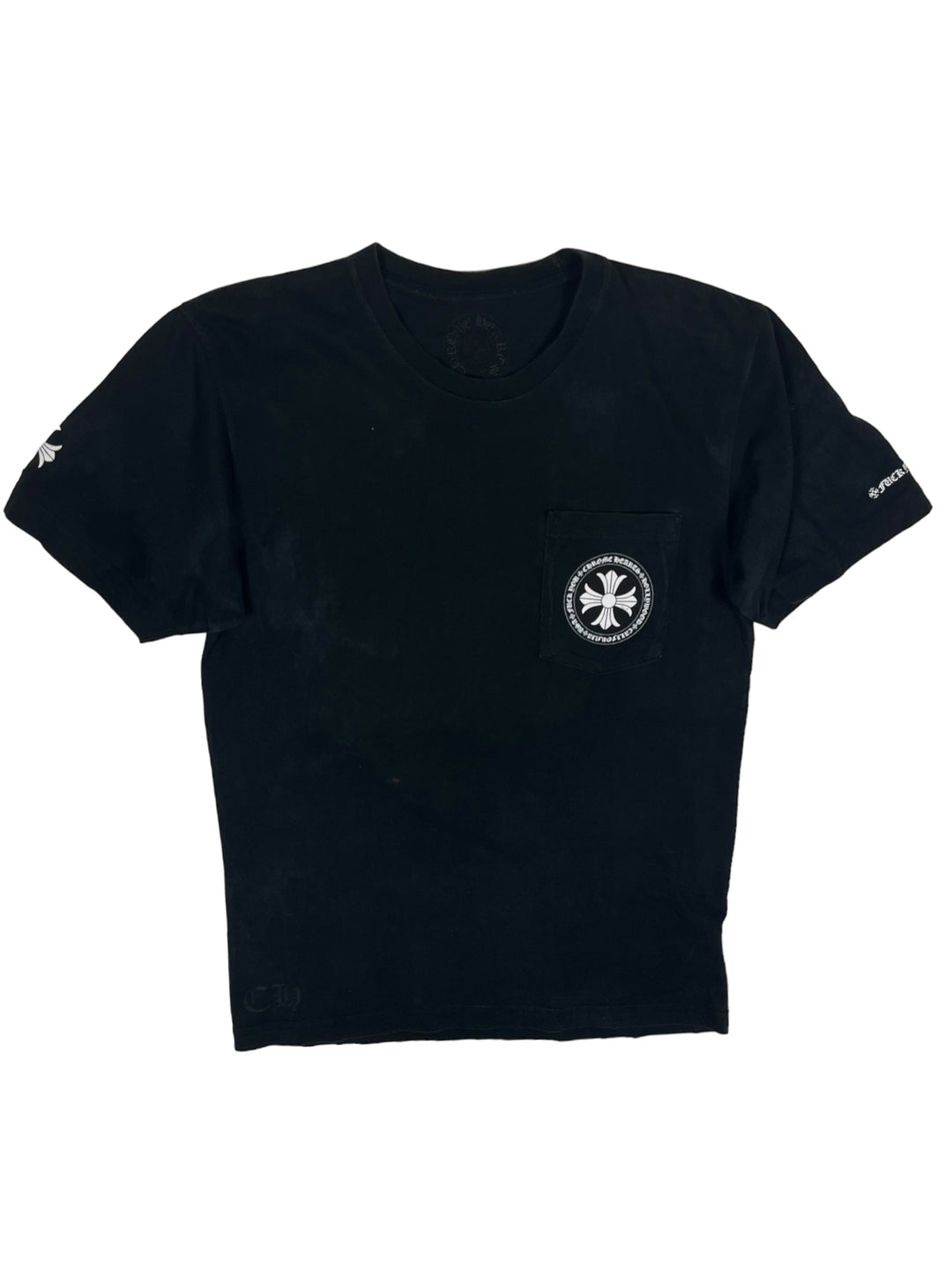 Chrome Hearts Black Cross Logo Tee