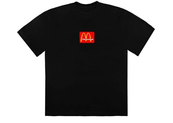 Travis Scott x McDonald's Sesame II T-shirt Black/Red