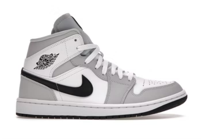 Jordan 1 Mid Light Smoke Grey (W)