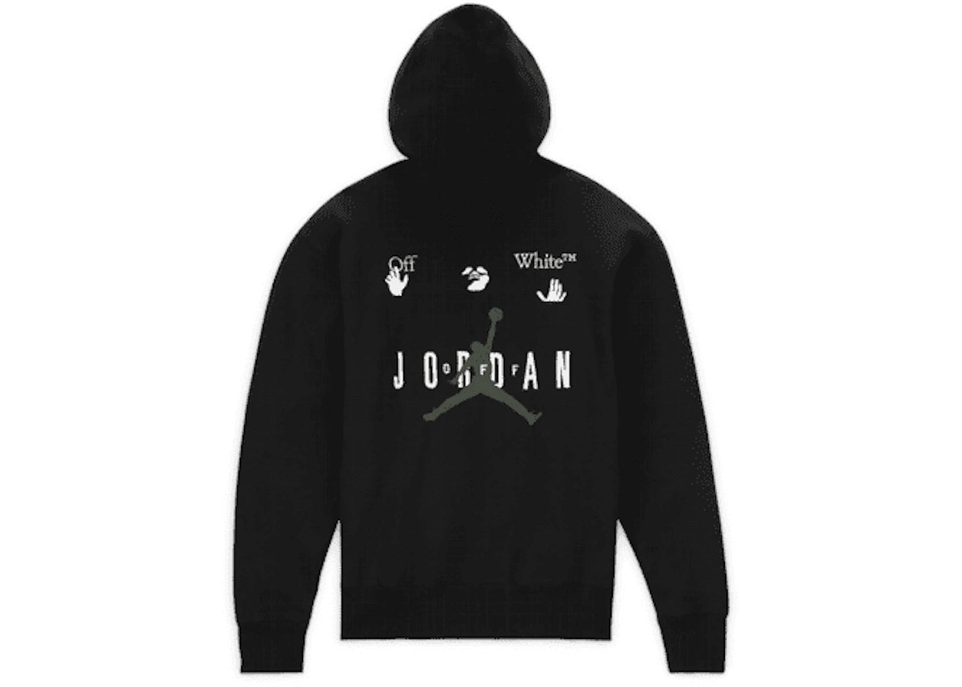 Black jordans hoodie online