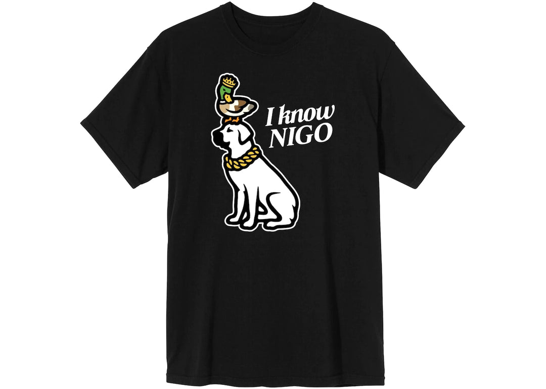 I Know Nigo Dog (Ny Pop Up) T-shirt Black