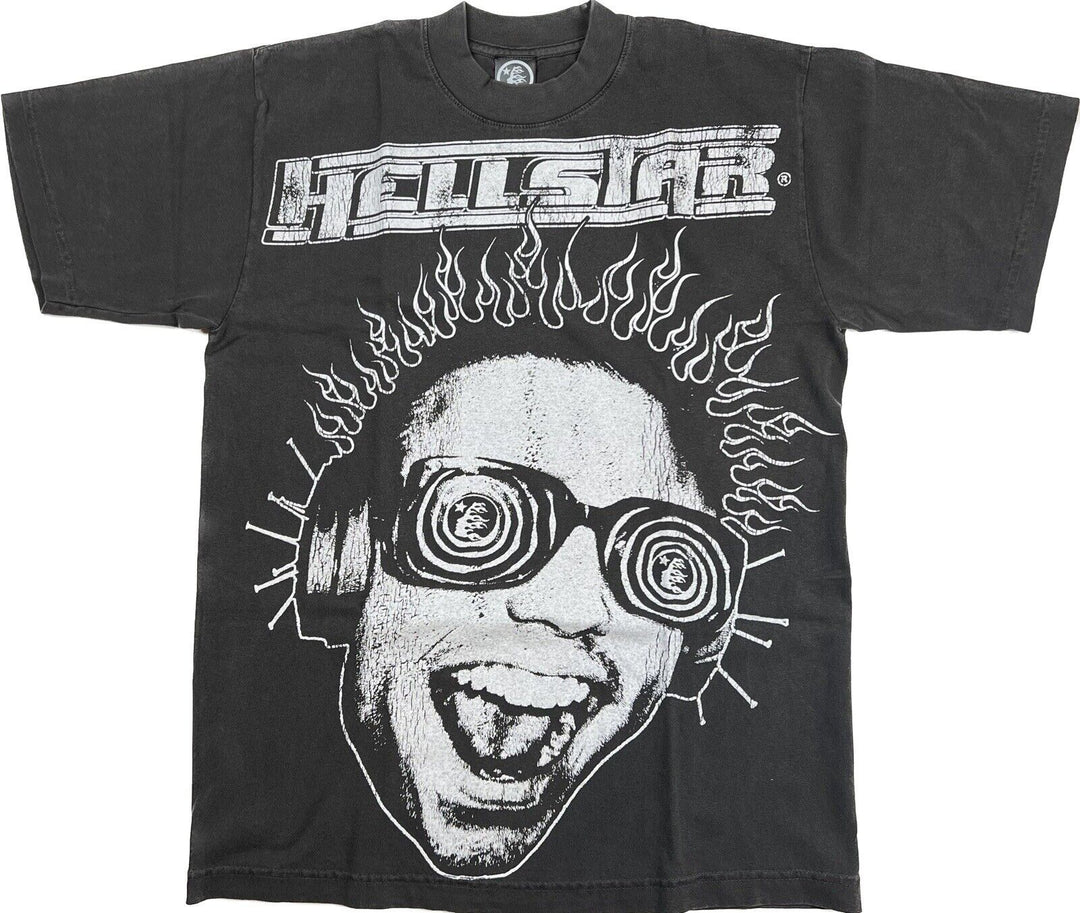 Hellstar T-Shirt Capsule 9 Rage Headphones Studio Black