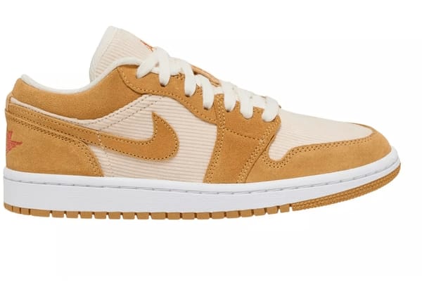 Jordan 1 Low SE Twine Orange Quartz Corduroy (W)