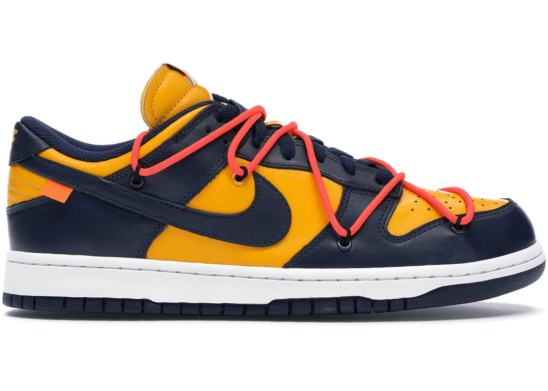 Nike Dunk Low Off-White University Gold Midnight Navy