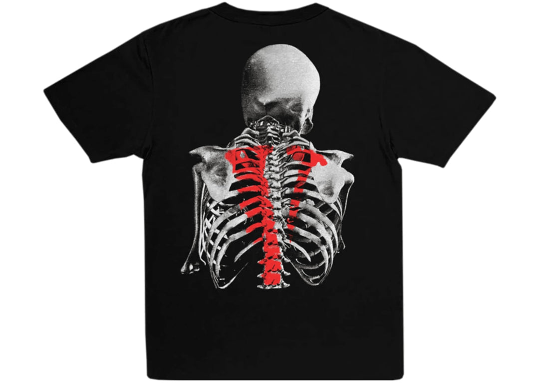 Vlone x Never Broke Again Bones T-shirt Black